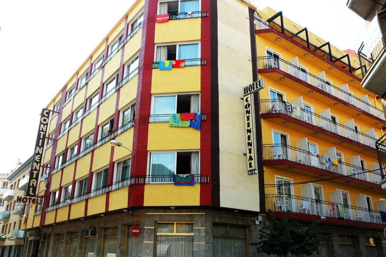 Continental Hotel Calella Exterior foto